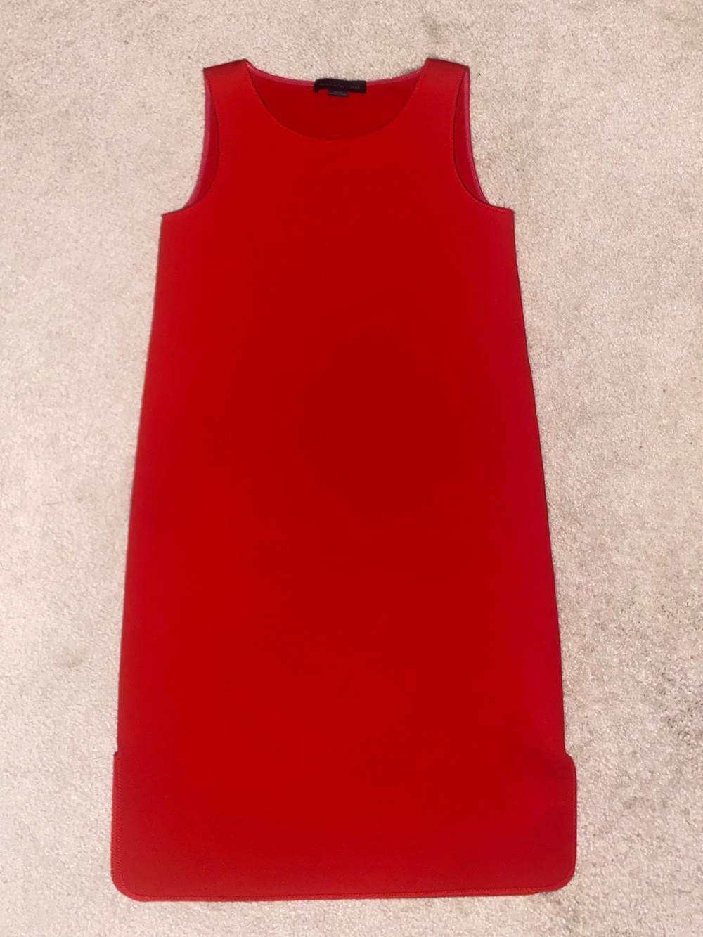 Marie Saint Pierre Sleeveless Red Dress Size 1